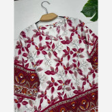 بلوز و شلوار نخی شیوان 7594