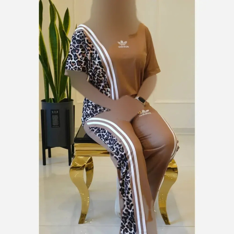 تیشرت شلوار مدل ترانه پنبه ای فری سایز
