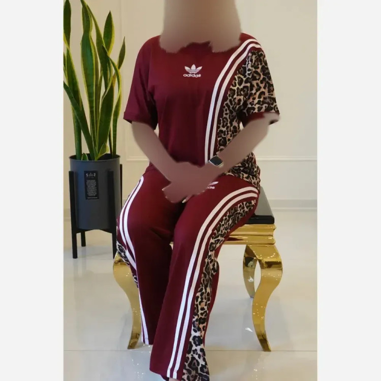 تیشرت شلوار مدل ترانه پنبه ای فری سایز