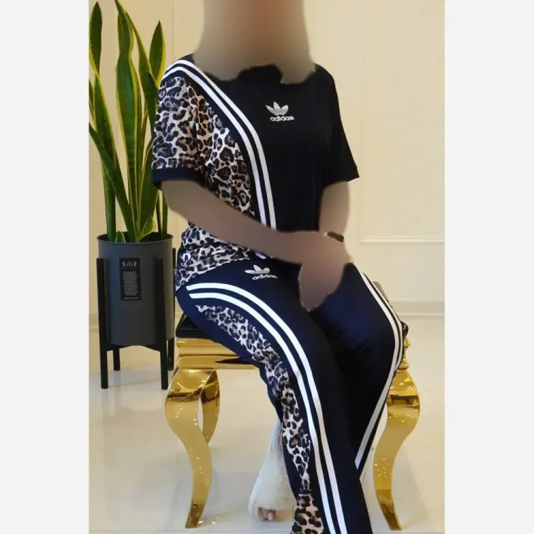 تیشرت شلوار مدل ترانه پنبه ای فری سایز