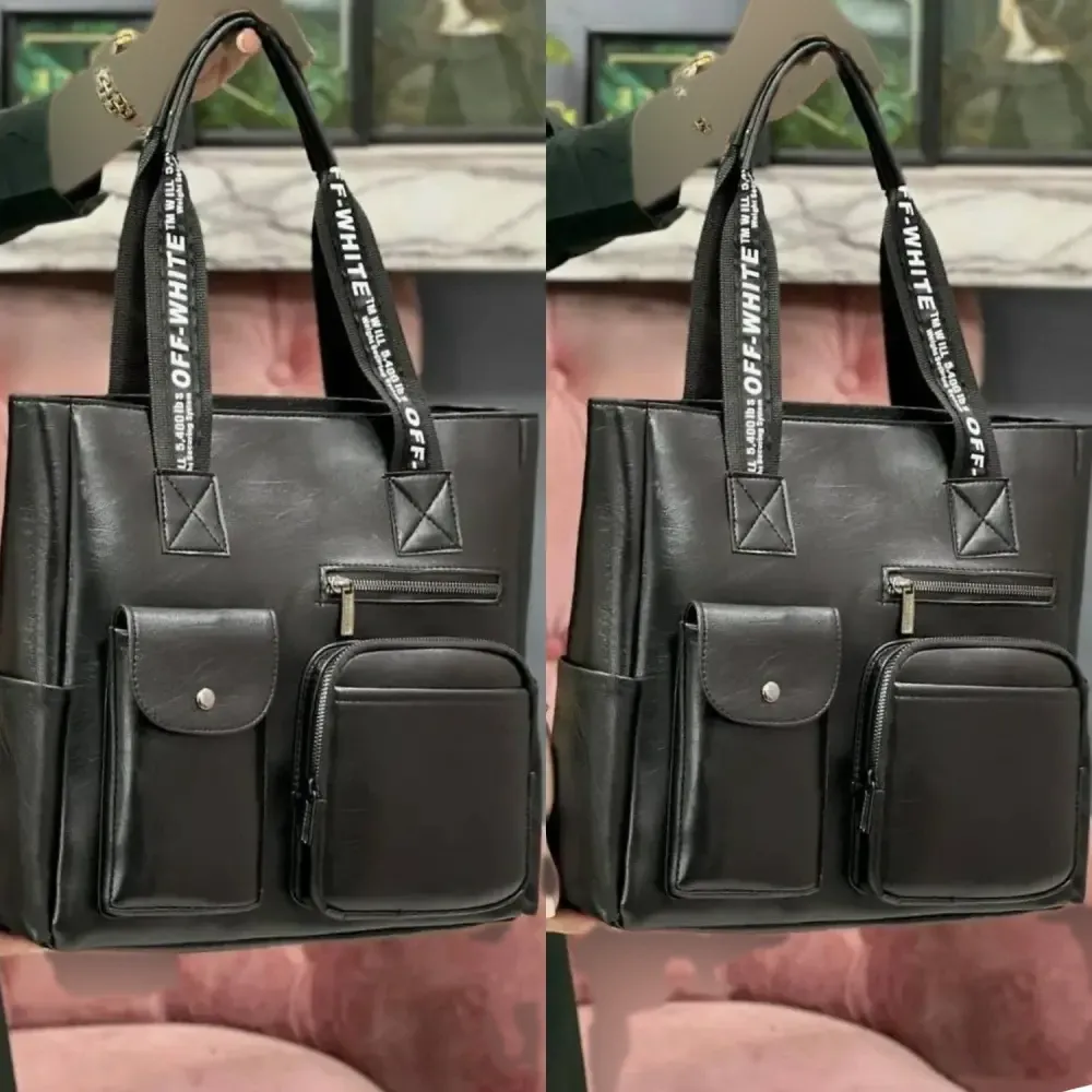 کیف مهرانگیز چرم با کیفیت مشکی سایز 35 در 35