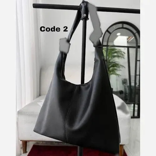 کیف چرمی بند گره ای زنانه مشکی موکا سایز آزاد جادار سبک