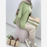 شومیز زنانه مراکشی ابریشم ژاله شیک و مجلسی سایز فری