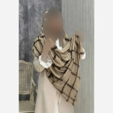 شال زنانه جنس برشکا ابعاد 70 در 180 سانتی متر رنگ بندی متنوع