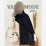 شال دور ریش لمسه دار و پلیسه مزونی کیفیت بالا سایز آزاد