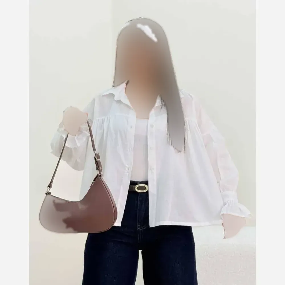 شومیز باکسی چینه پنبه سوپر طرح ابرو بادی فری سایز 36 تا 48
