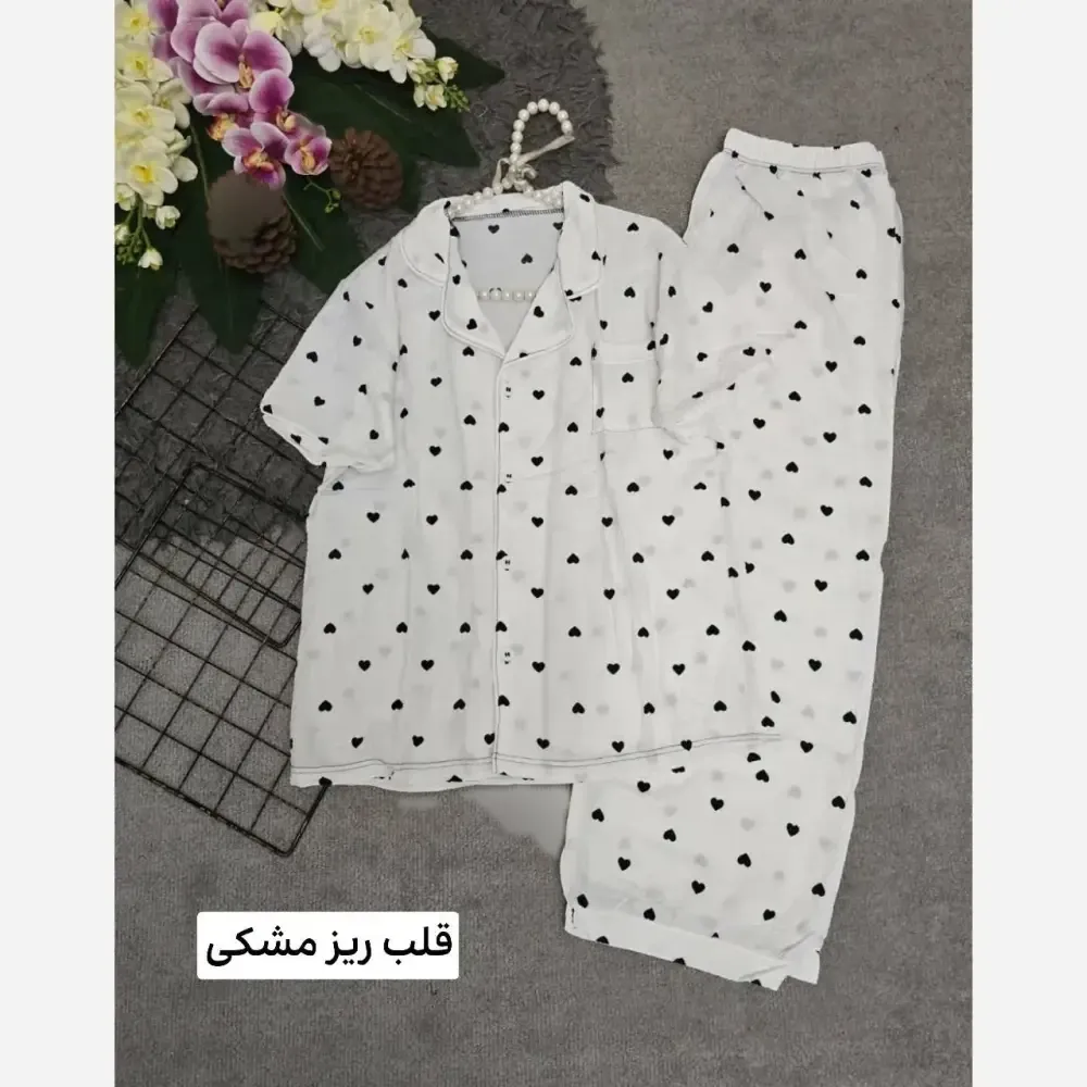 ست هانا نخی وارداتی خنک و سبک فری سایز