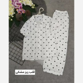 ست هانا نخی وارداتی خنک و سبک فری سایز