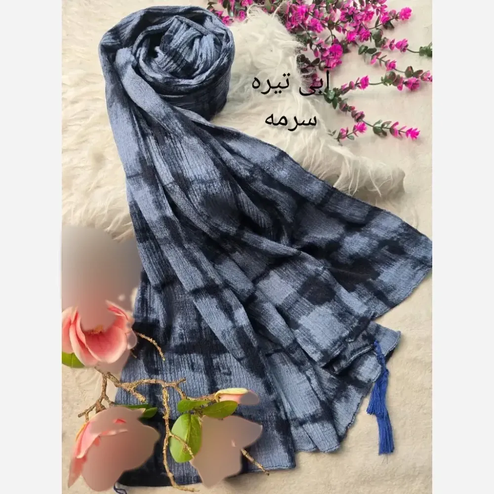 شال زنانه جنس برشکا ابعاد 70 در 180 سانتی متر رنگ بندی متنوع