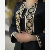 کت شلوار زنانه پرشین مکانیک رنگ نقره ای سایز فری 36 تا 46