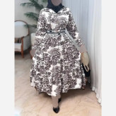 ست اسپرت زنانه کامیلا جنس فلور نخ درجه یک فری سایز
