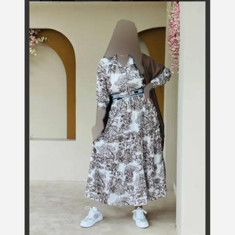 ست اسپرت زنانه کامیلا جنس فلور نخ درجه یک فری سایز