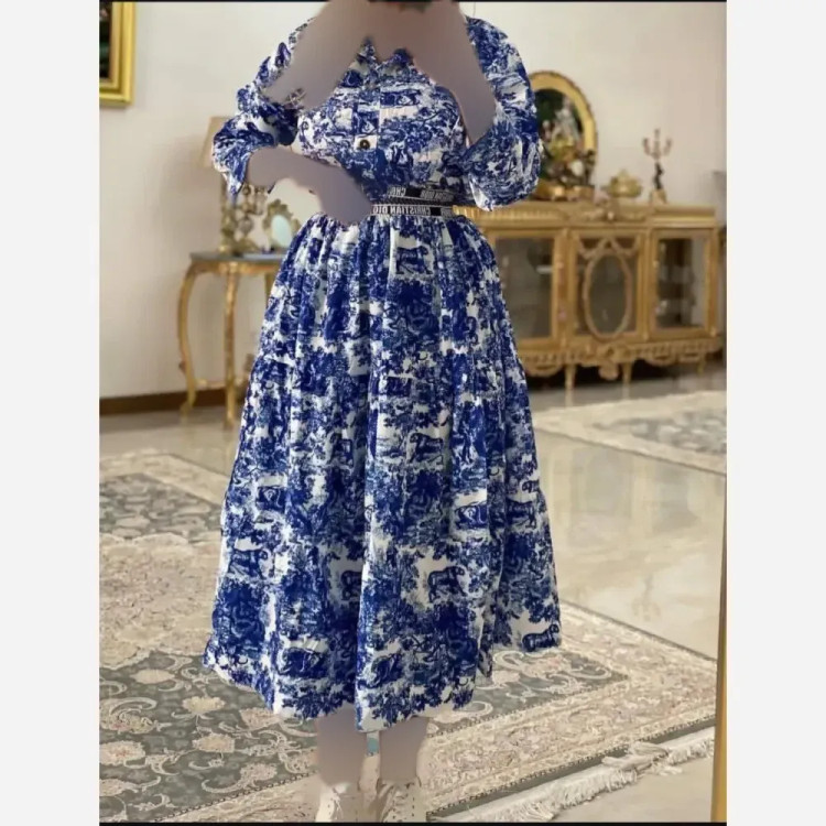 ست اسپرت زنانه کامیلا جنس فلور نخ درجه یک فری سایز