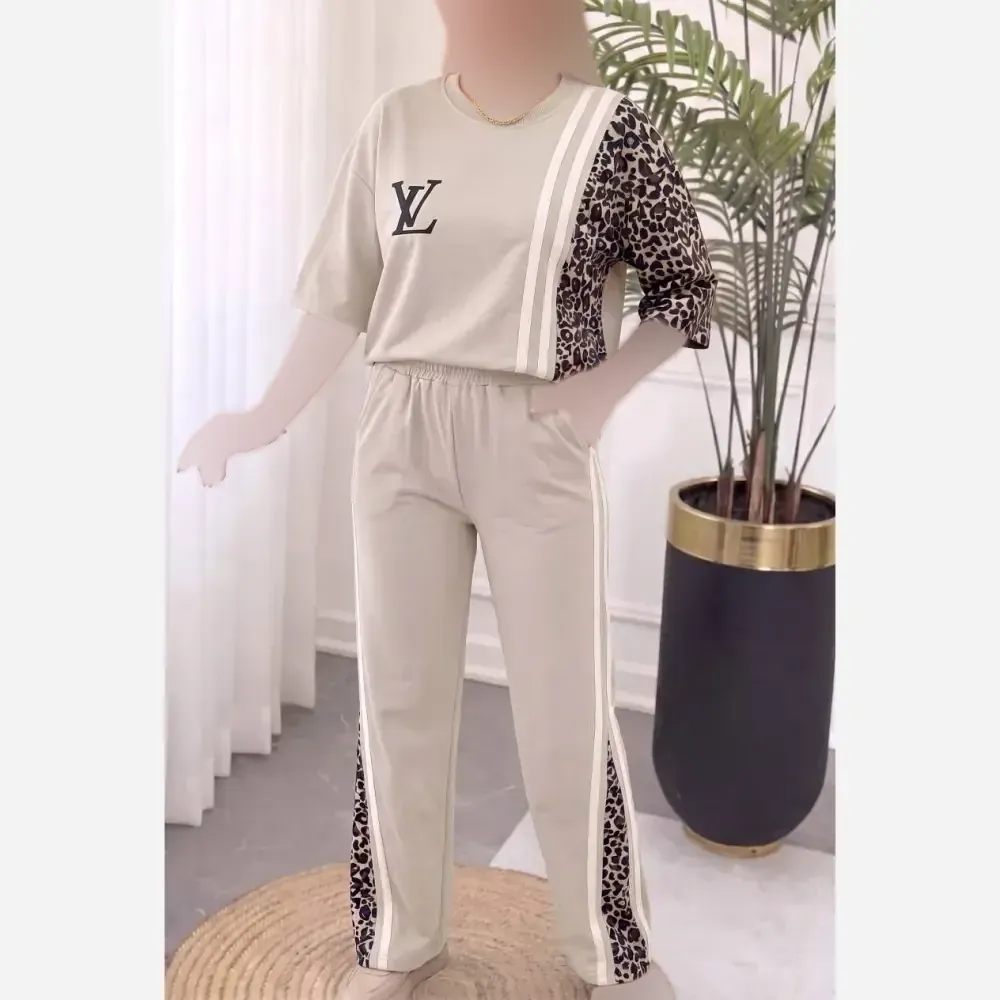ست لباس زنانه ترانه جنس پنبه سایز 38 تا 46
