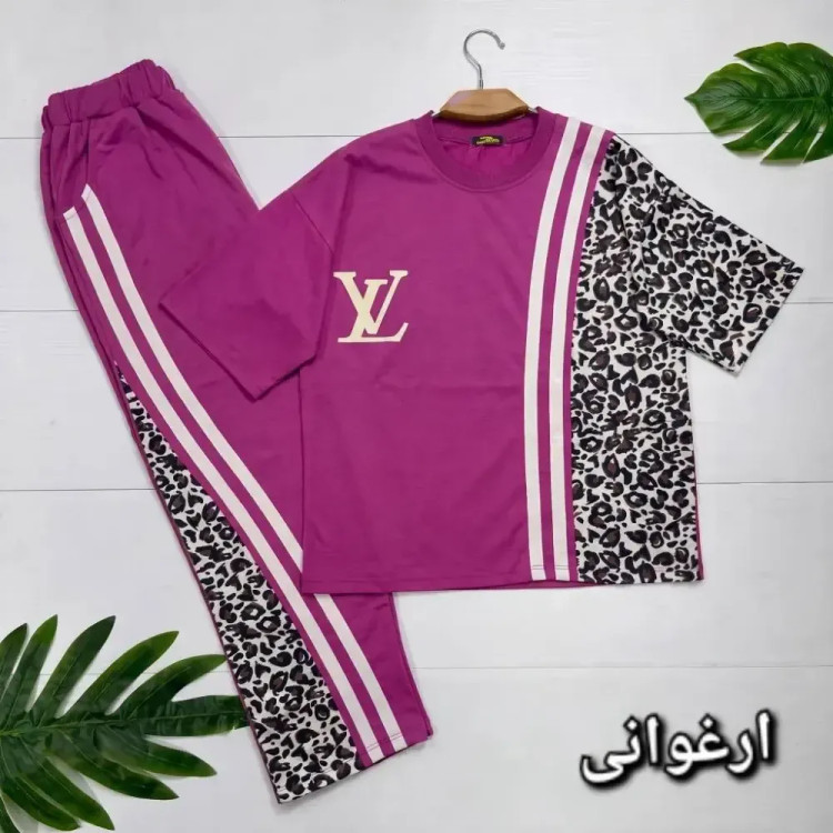 ست لباس زنانه ترانه جنس پنبه سایز 38 تا 46