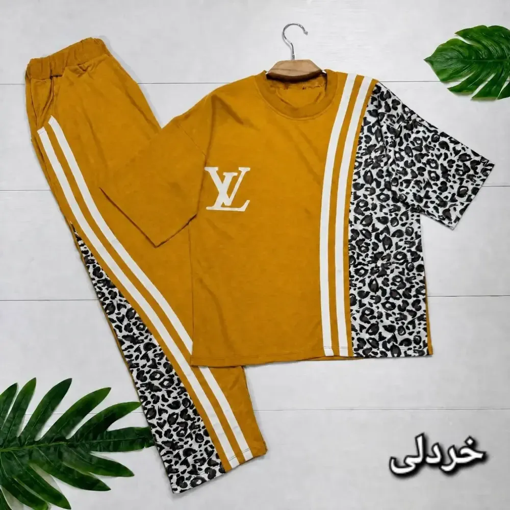 ست لباس زنانه ترانه جنس پنبه سایز 38 تا 46