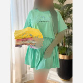 ست ساشا زنانه پنبه درجه یک سایز فری فری38_46 در رنگ بندی متنوع