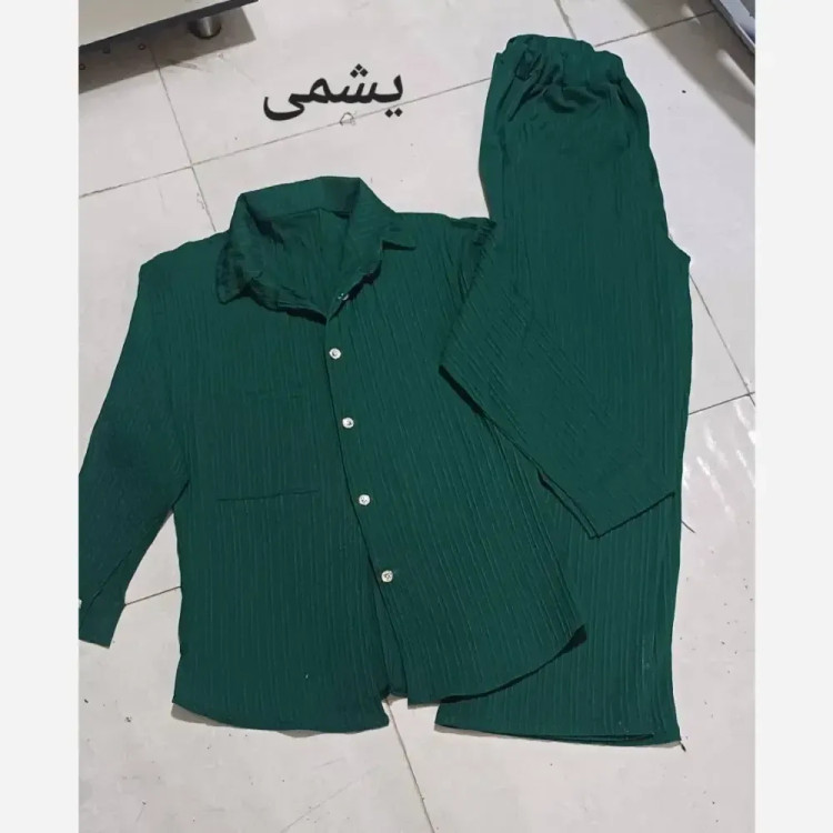 ست شومیز و شلوار زنانه ایواکراش فری سایز