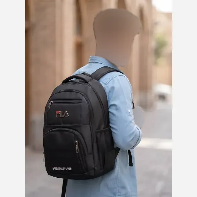 کوله پشتی دبیرستانی برزنتی درجه یک با جای لپ تاپ و بطری آب رنگبندی فیلا و کت