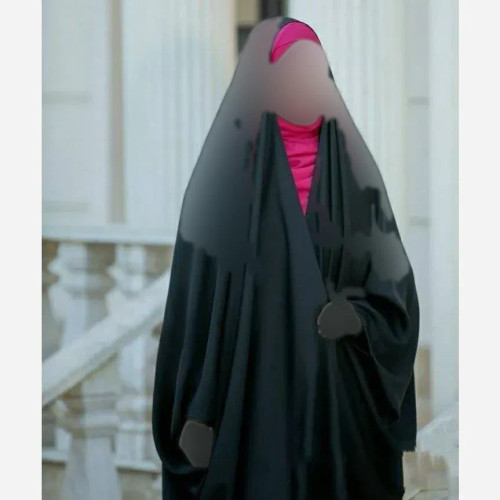 چادر جده عربی اصیل مشکی جنس کن کن ندا مروارید