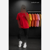 تیشرت نایک زنانه نخ پنبه درجه یک فری سایز رنگبندی متنوع