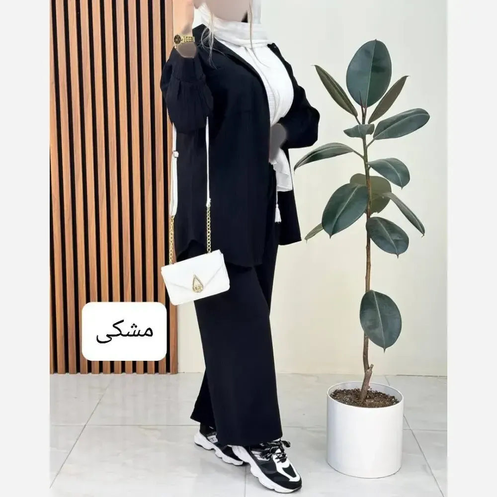 ست لباس زنانه سنبل الطیب جنس ایوا فری سایز