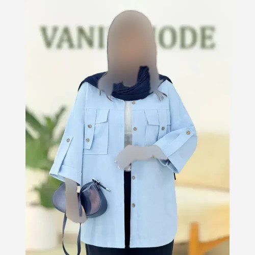 شومیز زنانه مسیحا جنس کراش آیوا فری سایز