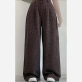 شلوار سیلک بگ زنانه، جنس سیلک درجه یک، رنگ بندی ژورنال، سایز L XL XXL