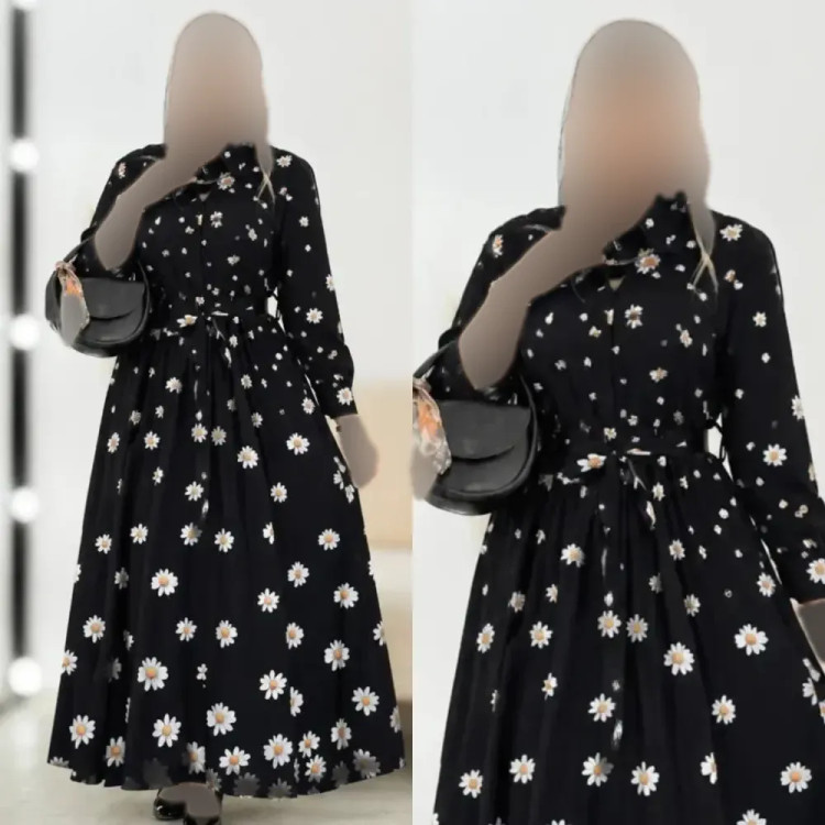 شومیز زنانه کتان لنین گلدوزی شده مدل بانو فری سایز
