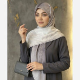 روسری نخ کاستوم طرح طناز قواره 140 سانتیمتر