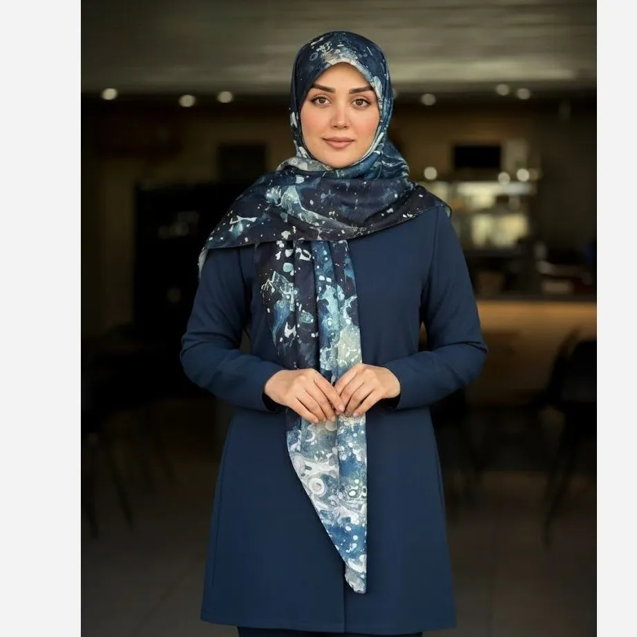 روسری نخ طرح زحل مناسب تیپ اسپرت و مجلسی
