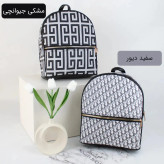 کوله پشتی چرم مصنوعی اسپرت و روزمره ابعاد 30 در 25 سانتیمتر