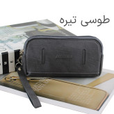 جاکارتی چرم مصنوعی زنانه مدل دکمهدار جیبدار روزمره و اسپرت