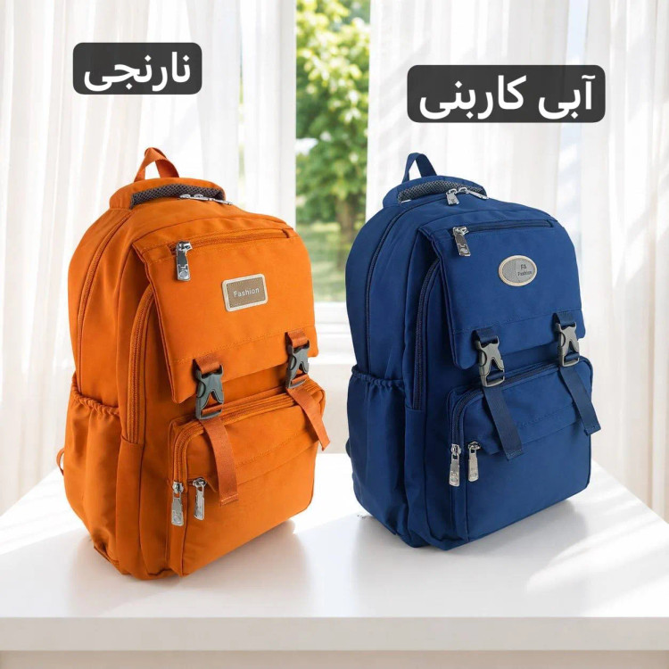 کوله پشتی مدرسه و دانشگاه جنس کجراه خارجی ابعاد 45 در 35 سانتیمتر