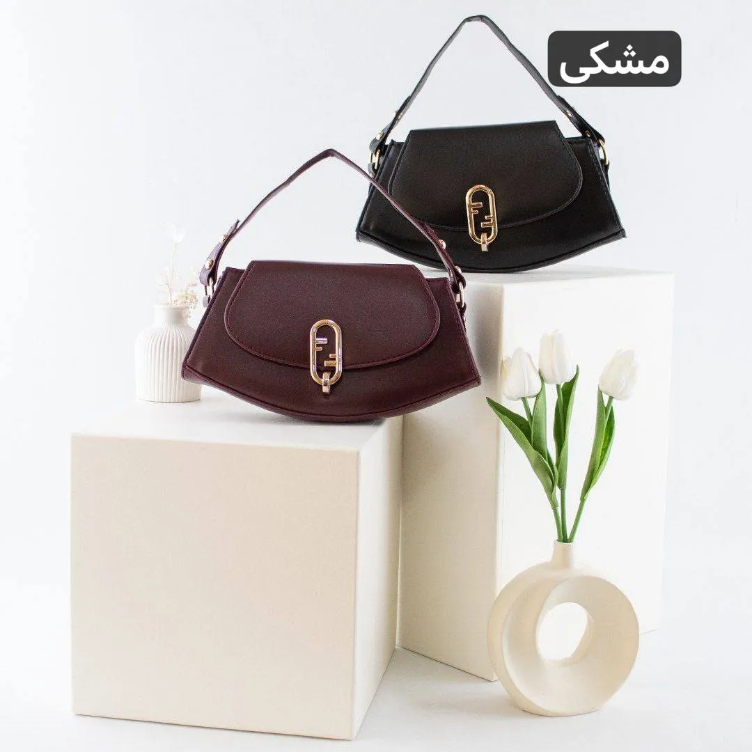 کیف پاسپورتی چرم مصنوعی زنانه روزمره و مهمانی با بند بلند