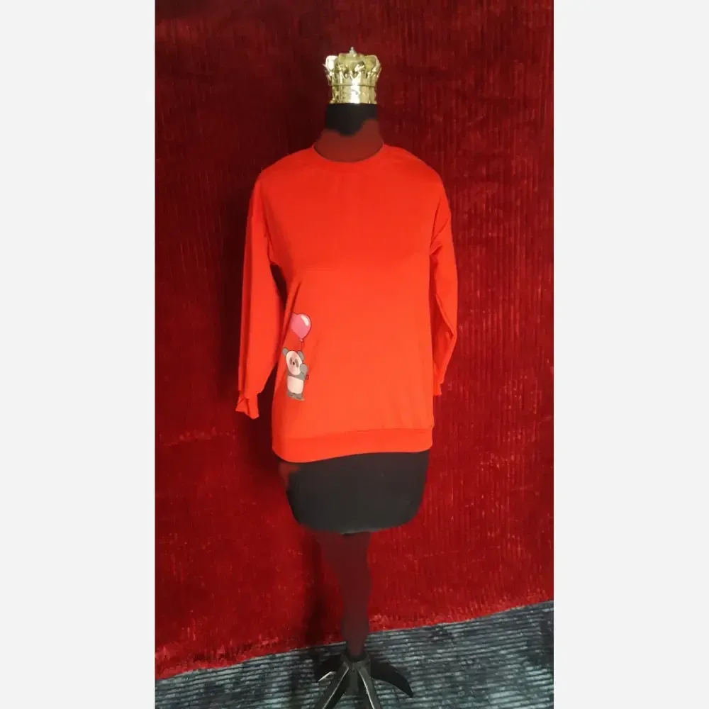 بلوز نخ پنبه زنانه طرح پاندا
