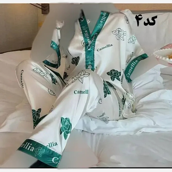بلوز شلوار ساتن وارداتی زنانه کد 1277 شیک و راحت چهارفصل سایز XL 2XL