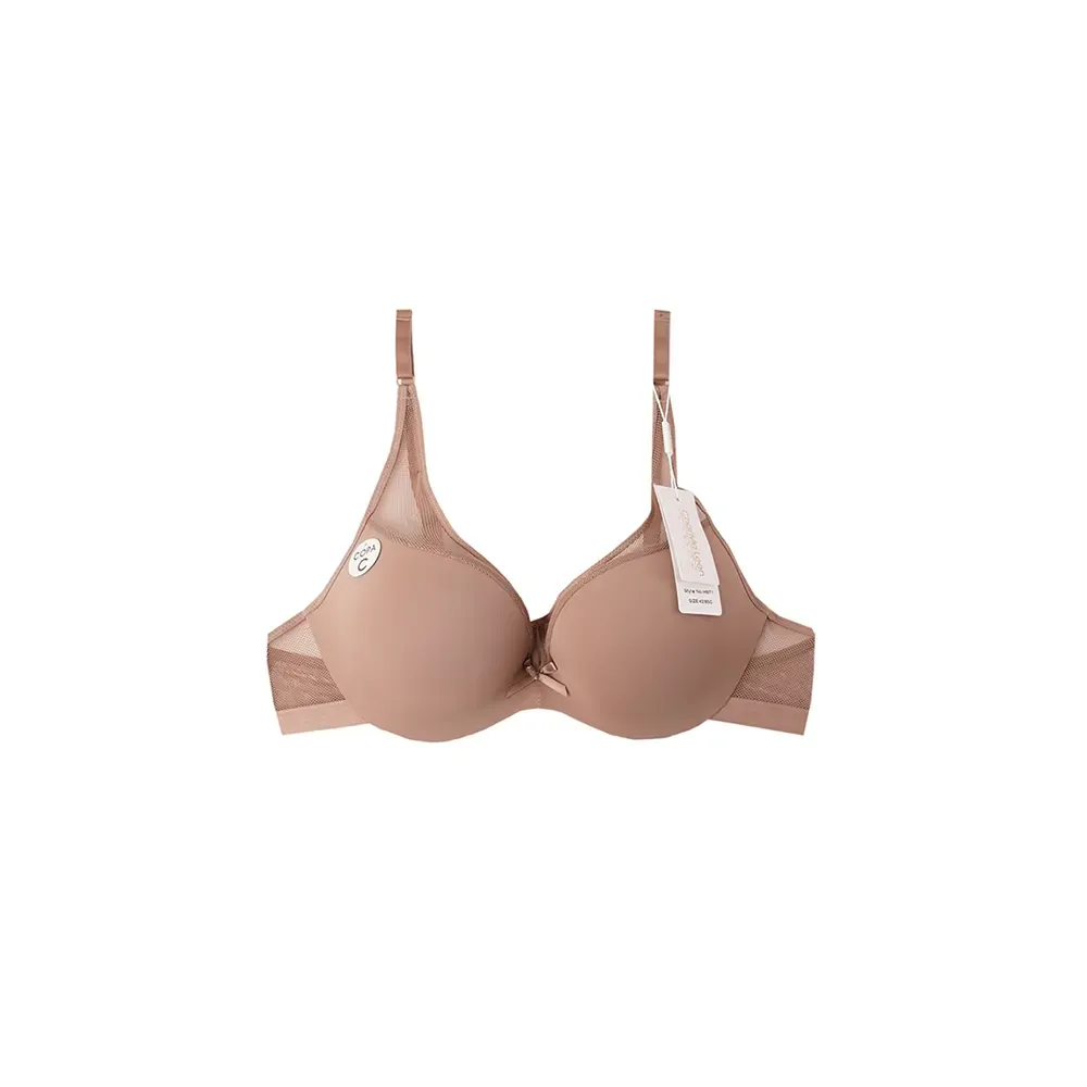 سوتین اسفنجی بالا تور فنردار میکروفایبر چانوی لین کاپ C