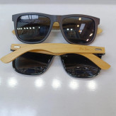 عینک آفتابی مردانه مدل ویفر 2140 پلاریزه با دسته چوبی