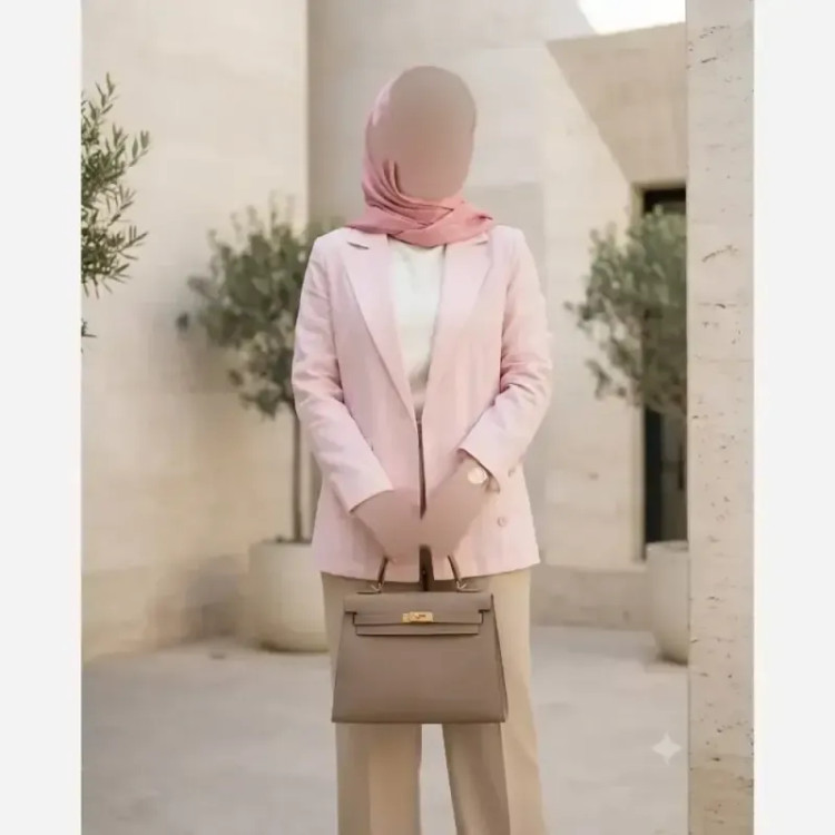 کت زنانه مدل الی جنس لینن درجه یک