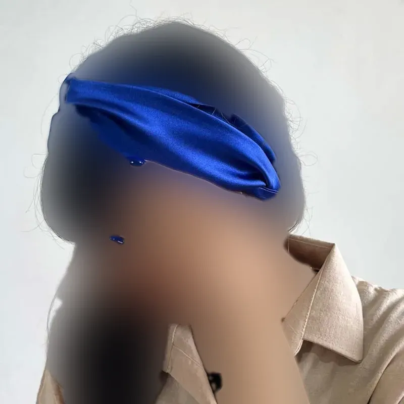 هدبند ساتن گره ای