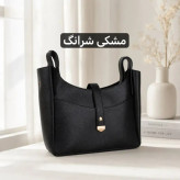 کیف زنانه روزمره چرم مصنوعی با دو بند و جیب داخلی و بیرونی