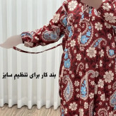 پیراهن فلور بوگاتی فری سایز تا 48 زنانه تنخور شیک و راحت چهارفصل بدون بدن نما