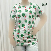 تیشرت طرحدار H&M کد 1170 آبرفت و رنگ رفت ندارد چروک نمیشود سایزبندی کامل S تا XXXL