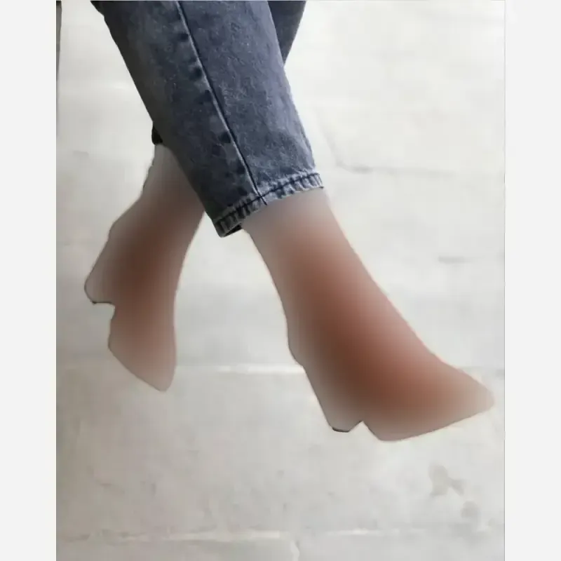 نیم بوت پاشنه دار زنانه پاشنه 5 سانت سایز 37 تا 40 رنگ مشکی قهوه ای عسلی