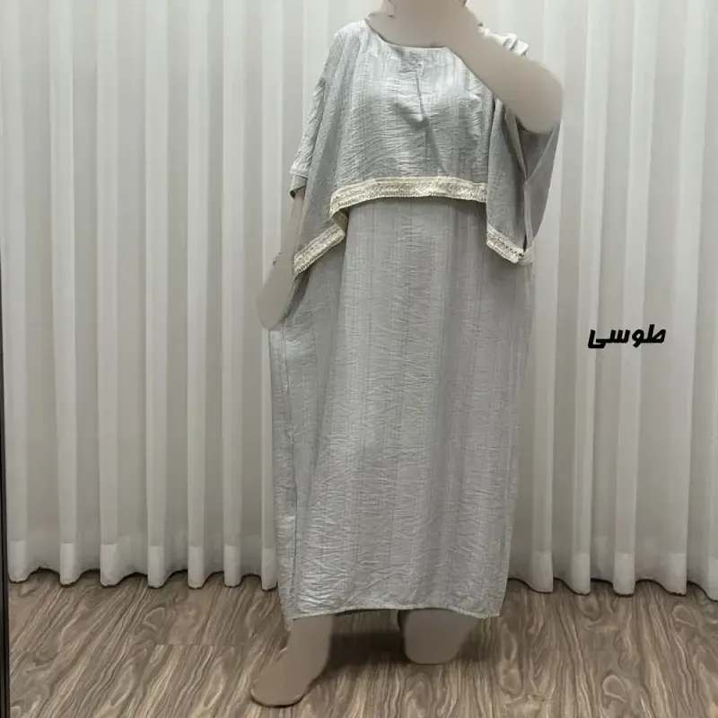 سارافون زنانه جنس بابوس فری سایز مناسب تا سایز 52 مدل H1867