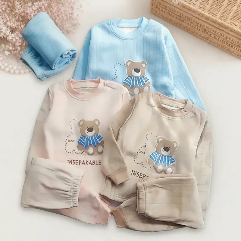 بلوز و شلوار راحتی توکرکی وارداتی طرح تدی